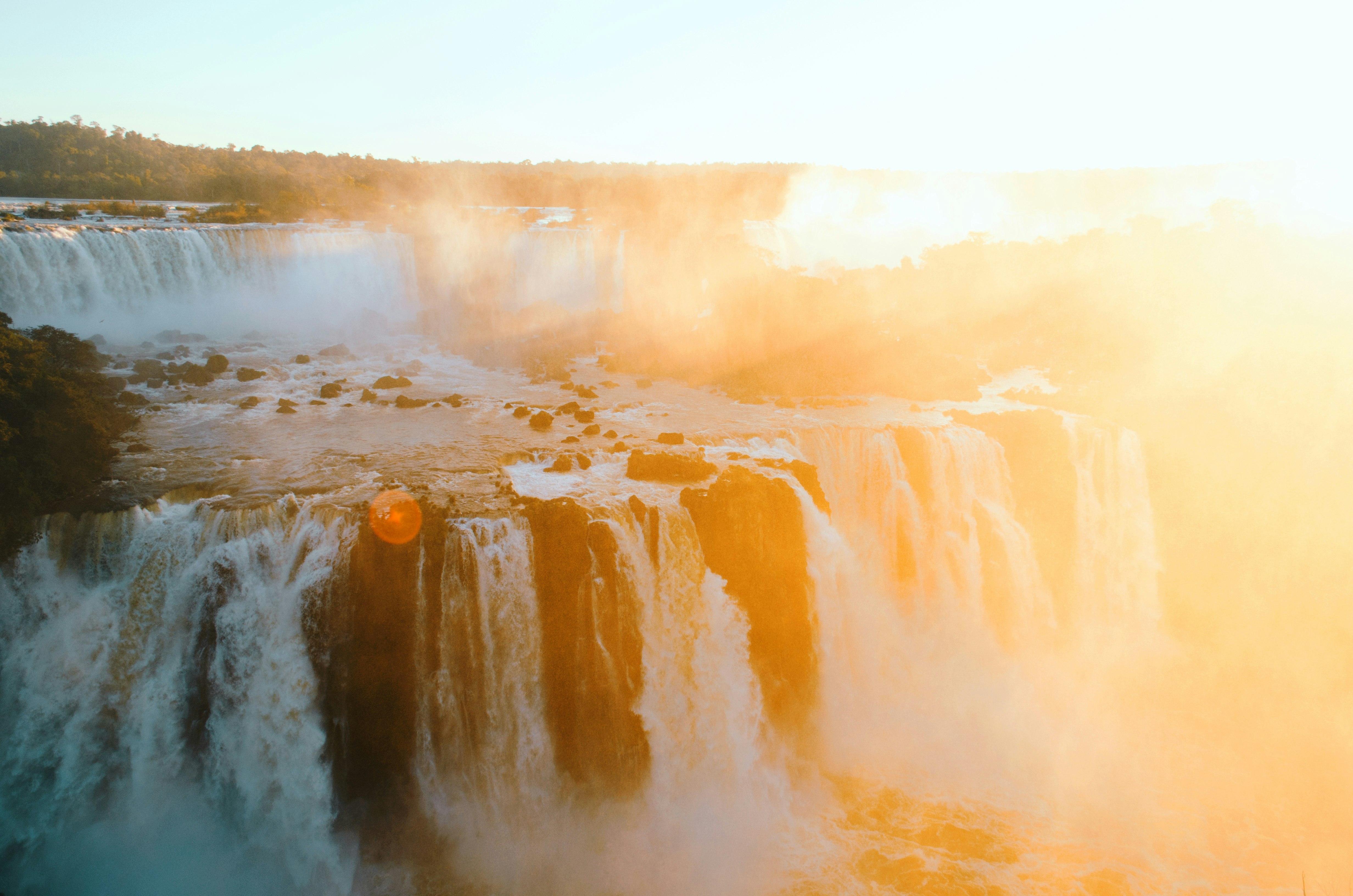 waterfalls photo during daytime